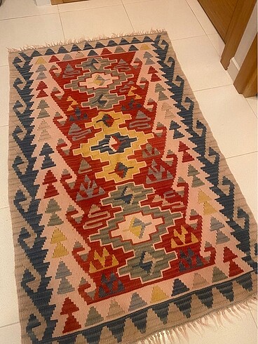  Beden çeşitli Renk Kayseri vintage el yapımı kilim