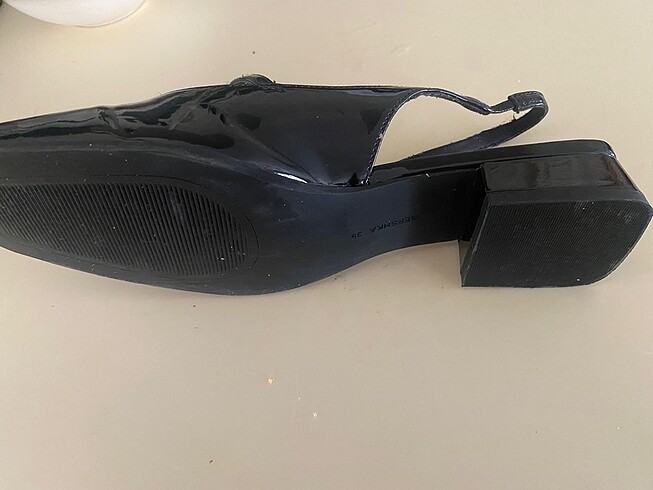 Bershka Siyah 39 rugan Bershka ayakkabı