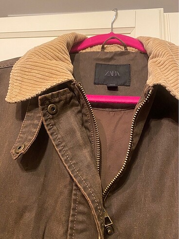 Zara Zara M beden kahve renk farmer ceket