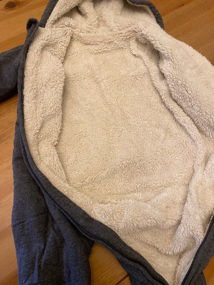 Gri Bebek Erkek Polar Tulum - Görsel 2