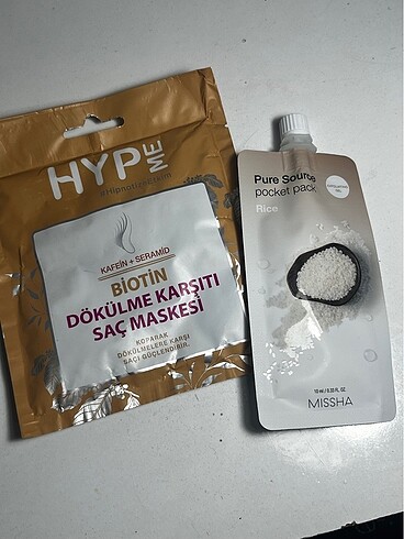 peeling ve saç maskesi