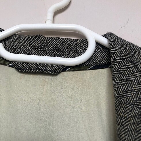 xl Beden gri Renk Vintage Ceket