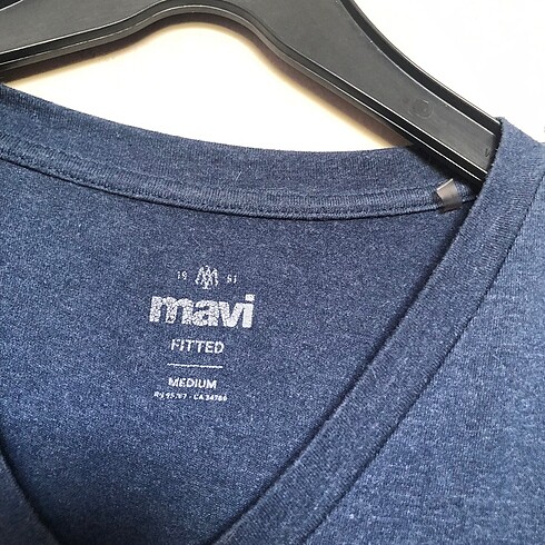 m Beden Mavi Tshirt