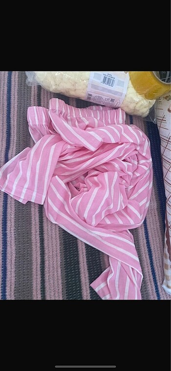 xl Beden Pembe pijama takımı