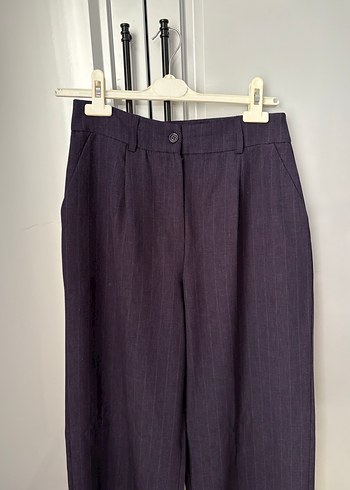 Lacivert Kumaş Pantolon - Görsel 2