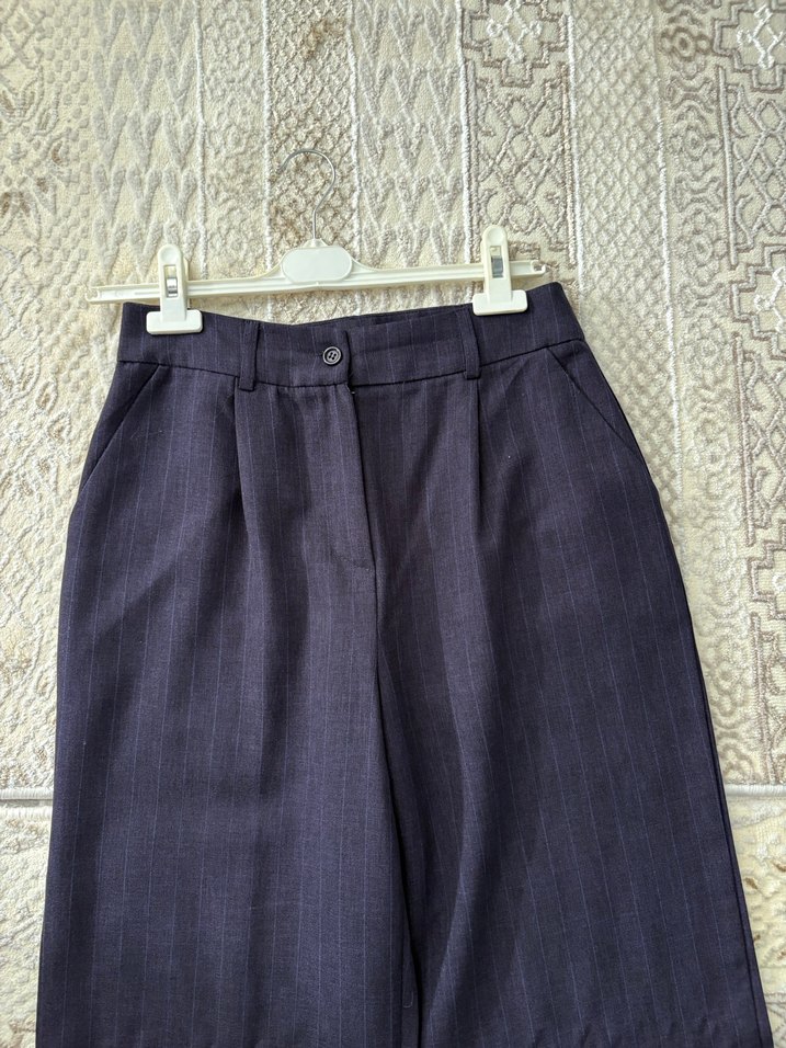 Lacivert Kumaş Pantolon - Görsel 4