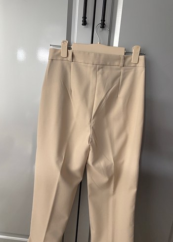Bej  Kumaş Kadın Pantolon Trendyolmilla - Görsel 4