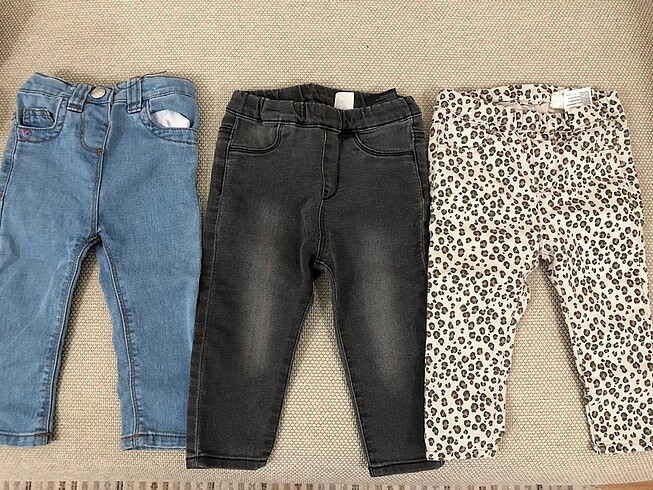 H&M 9-12 ay kot pantolon