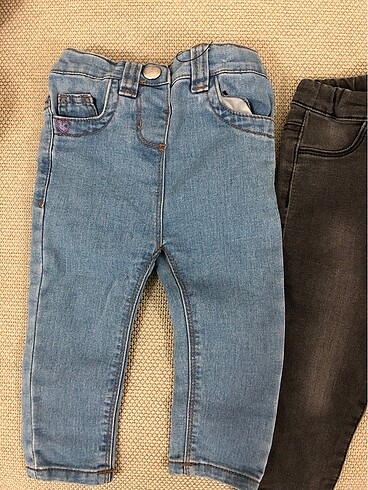 9-12 Ay Beden çeşitli Renk H&M 9-12 ay kot pantolon
