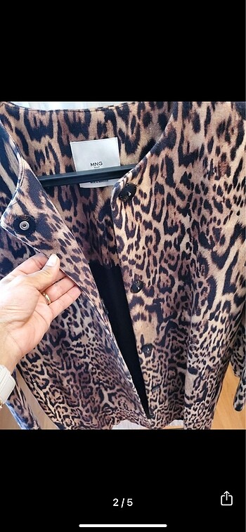 Mango ceket kaban - Görsel 7