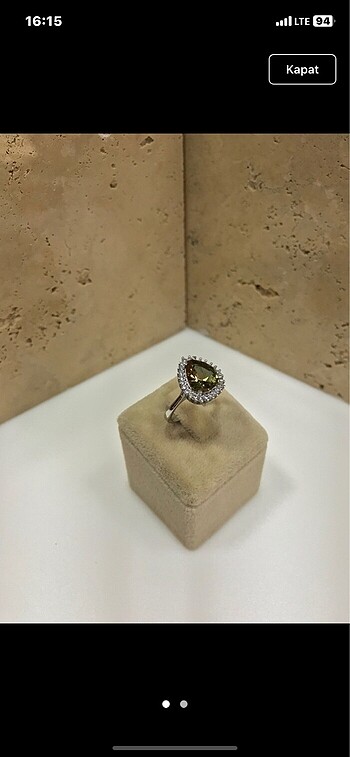 Gümüş yüzük - Görsel 2