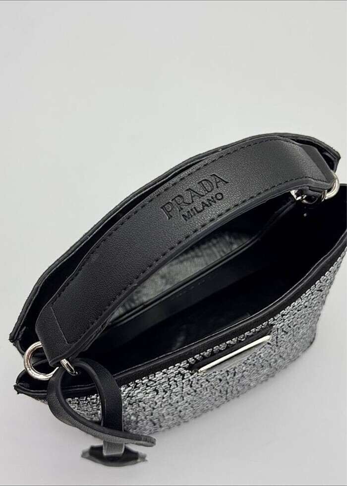 Prada taşlı çanta - Görsel 2