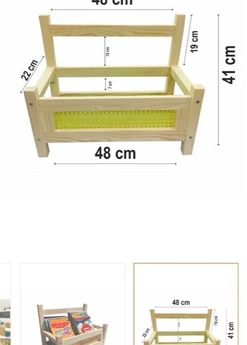 Çocuklar için Camel Renkli Kitaplık - Görsel 2