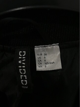 s Beden siyah Renk H&m mont