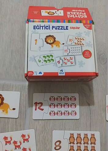  Beden Eğitici puzzle sayılar