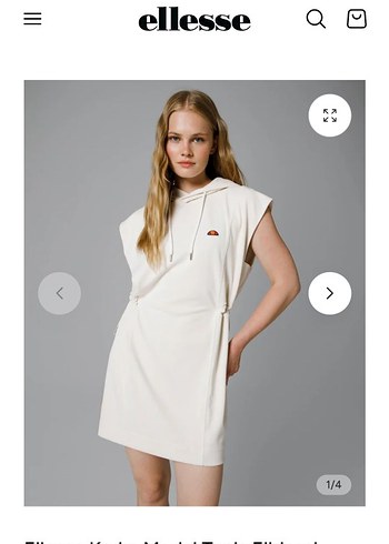 Diğer Ellesse Beyaz Kadın Mini Tenis Elbisesi