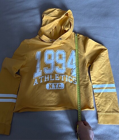 xs Beden H&M SARI GENÇ KIZ SWEAT HAVLU İNCE 13-14 YAŞ