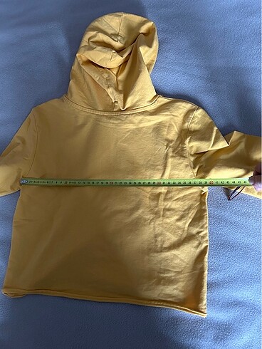 xs Beden sarı Renk H&M SARI GENÇ KIZ SWEAT HAVLU İNCE 13-14 YAŞ