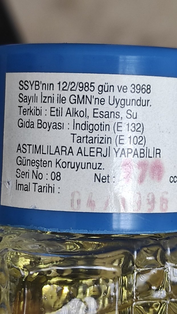 Akşam Kolonyası 60° Gizli çiçek - Görsel 5