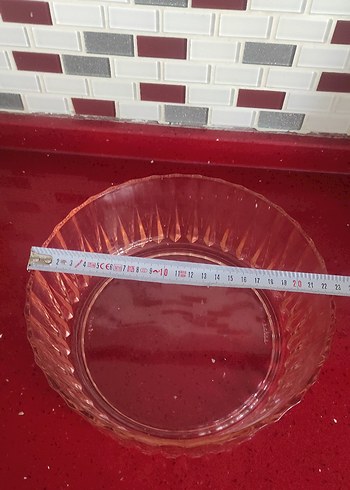 Paşabahçe pembe büyük boy kase - Görsel 5