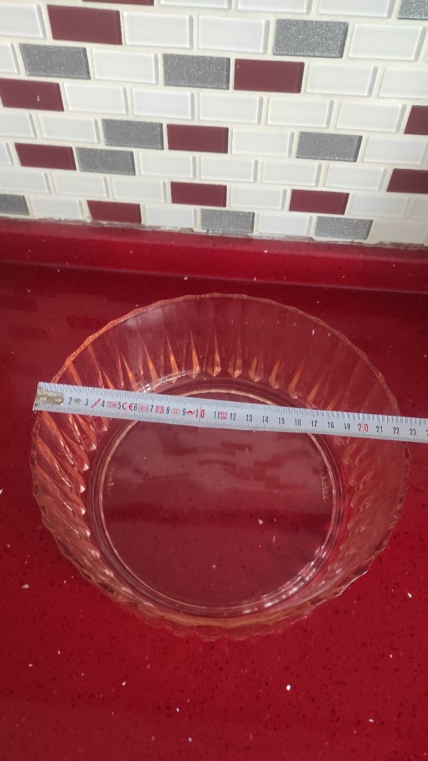 Paşabahçe pembe büyük boy kase - Görsel 5