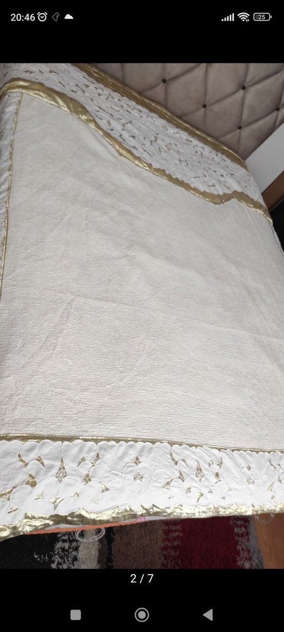 Çelik işi detaylı pike - Görsel 2