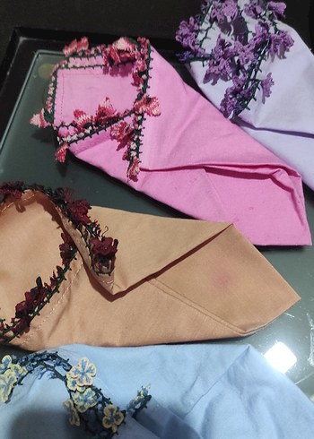 kumaş peçete rengarenk - Görsel 6