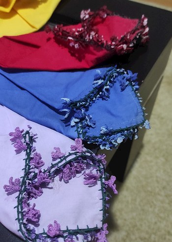 kumaş peçete rengarenk - Görsel 4