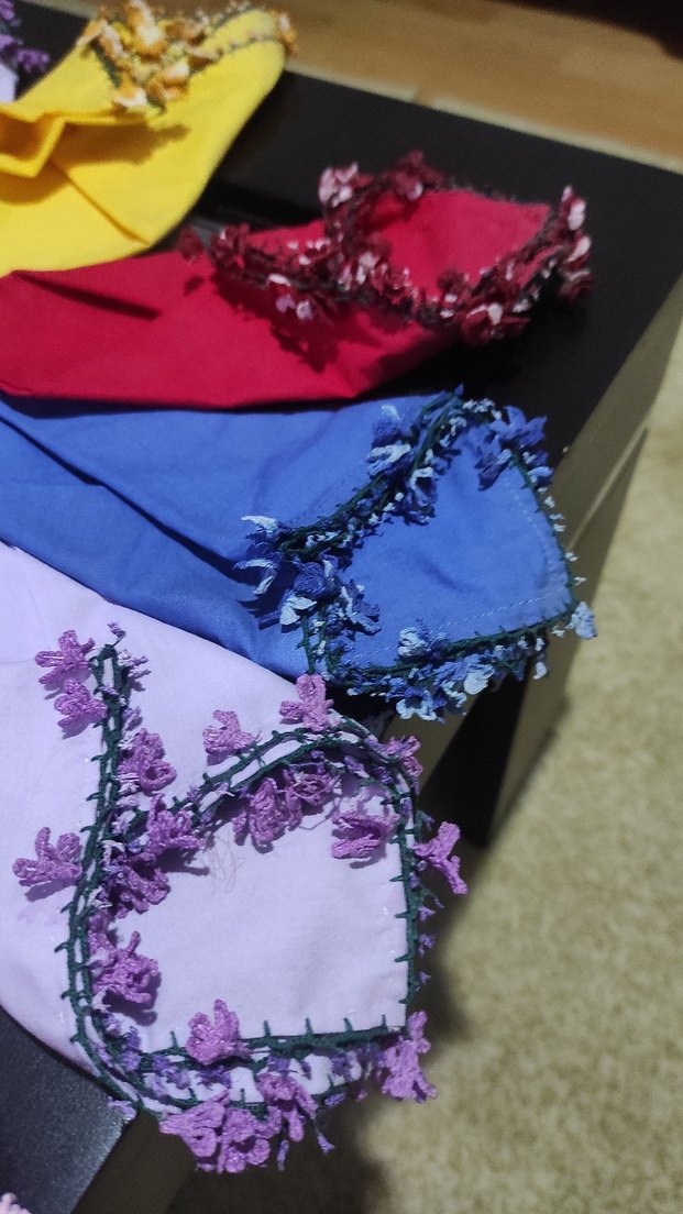 kumaş peçete rengarenk - Görsel 4