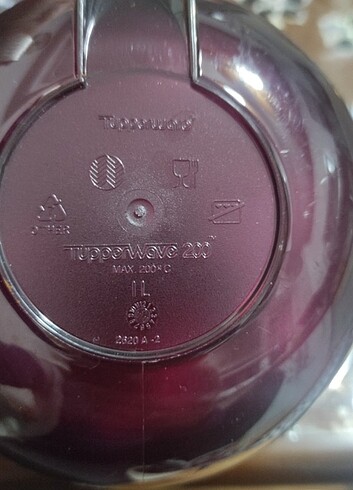 Beden bordo Renk Tupperware mikro surahi