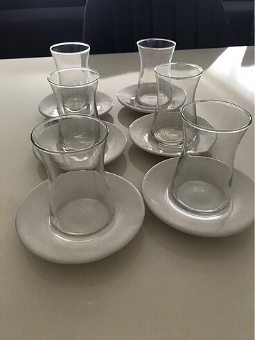 6 lı çay bardağı takımı