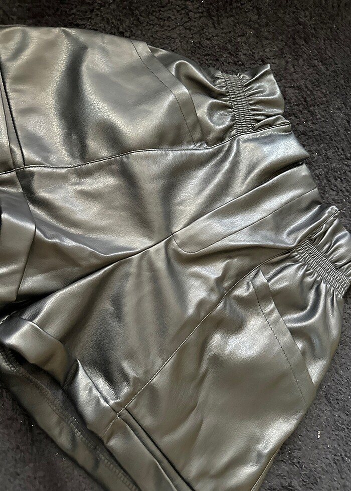 Deri şort - Görsel 2