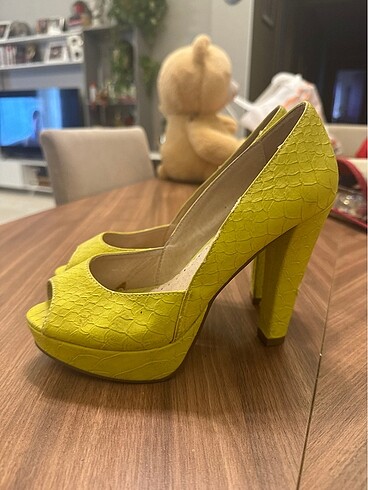 Platform topuk ayakkabı - Görsel 2
