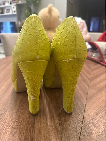 Platform topuk ayakkabı - Görsel 3