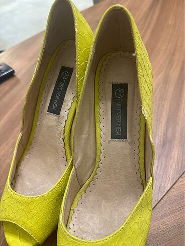 Platform topuk ayakkabı - Görsel 4