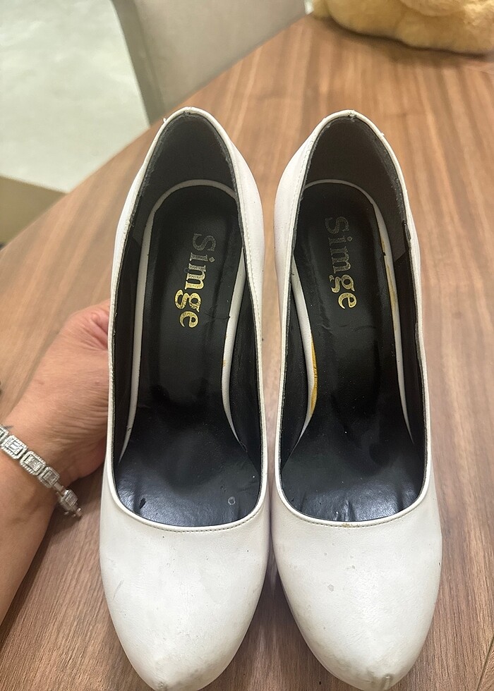 Platform giyilmiş ayakkabı - Görsel 5