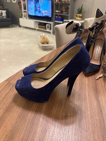 Zara Süet Zara platform sitiletto