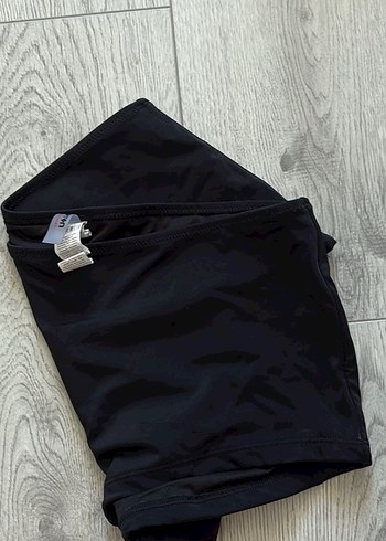 42 Beden Siyah Mini Fitilli Kadın Bikini Altı