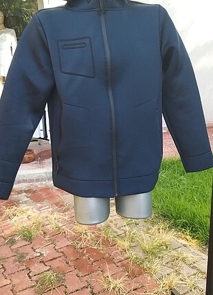 POLO GARAGE SCUBA KUMAŞ KAPŞONLU ÇOK ŞIK BIR CEKET