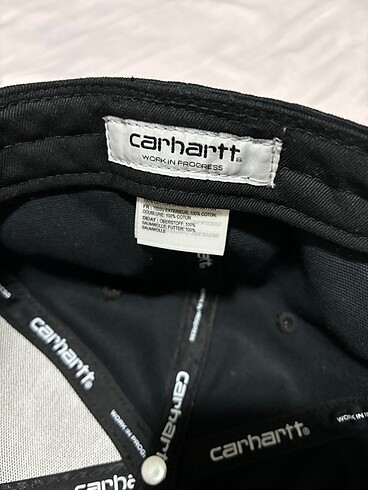  Beden Carhartt Siyah Logolu Şapka