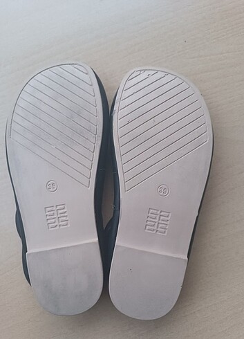 38 Beden siyah Renk Kadın sandalet