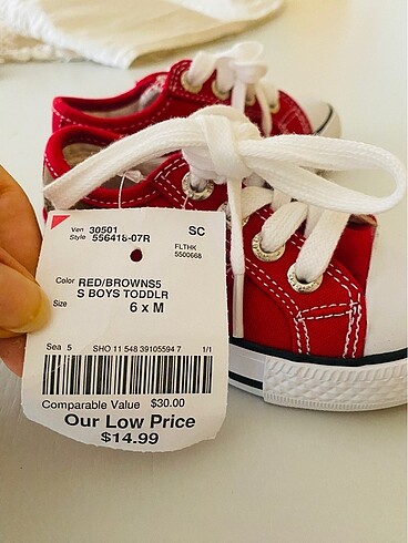 21 Beden Levis sıfır ilk adım converse