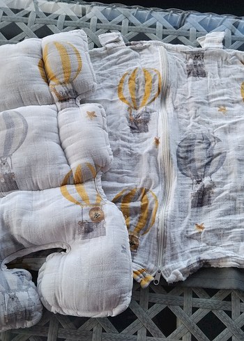 Puset minderi ve örtüsü müslin - Görsel 4