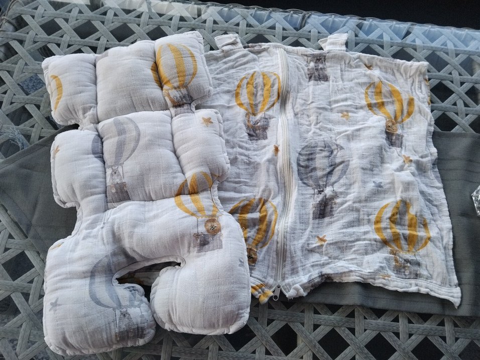 Puset minderi ve örtüsü müslin - Görsel 4