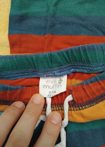 9 Ay Beden Bebek Uzun Kollu Örme Takım Unisex