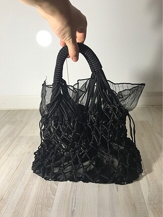 Markasız Ürün Siyah şık ayakkabı çantası