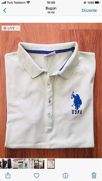 U.s assn Polo kadın tişört