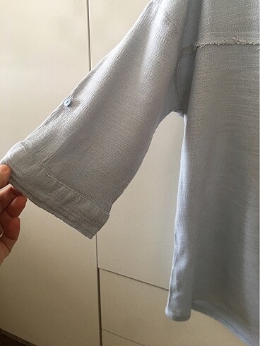 m Beden mavi Renk Mavi jeans bluz