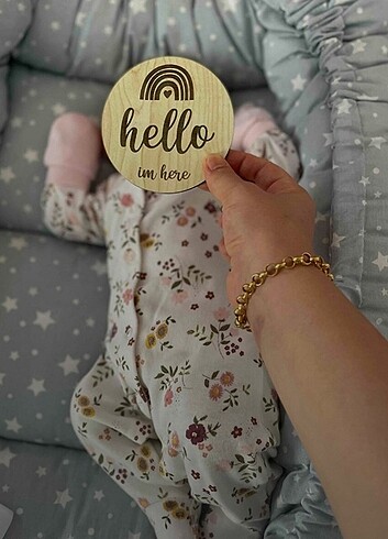 14 adet ahşap disk