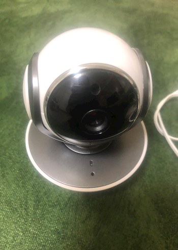 Beyaz ve Gri Bebek Kamerası - Görsel 2